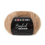 Włóczka KOKONKI Brushed Mohair 017 / camel