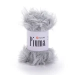 Włóczka YarnArt Piuma 4406 / szary