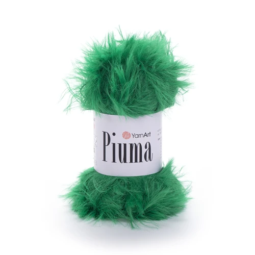 Włóczka YarnArt Piuma 4416 / absynt