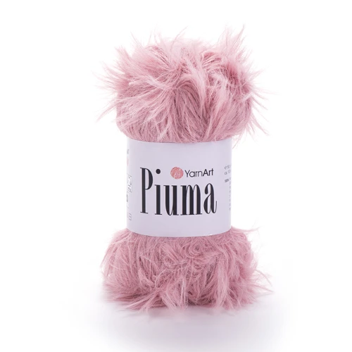 Włóczka YarnArt Piuma 4413 / morela