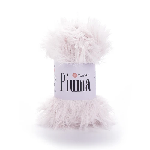 Włóczka YarnArt Piuma 4409 / pastelowy róż