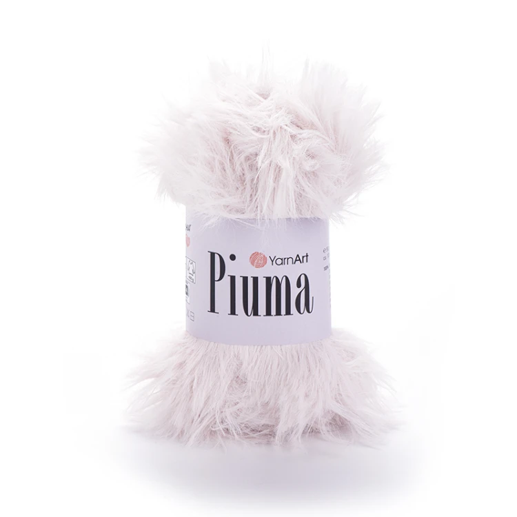 Włóczka YarnArt Piuma 4409 / pastelowy róż