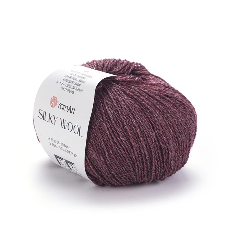 Włóczka YarnArt Silky Wool 344 / burak