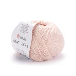 Włóczka YarnArt Silky Wool 341 / łososiowy róż
