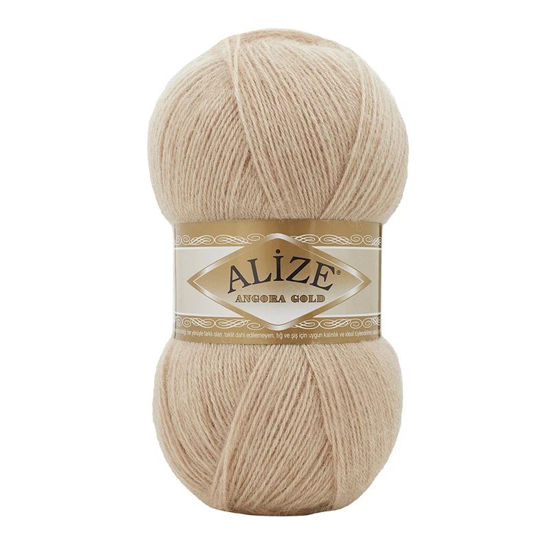 Włóczka Alize Angora Gold 524 / pszeniczny