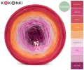 KOKONEK_Nature 9K 05 GOTOWY - Magenta/malina/koral/dynia/melon/jasny róż/róż/wrzos/jeżyna / 3 nitki / 1400 m / 250 g