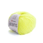 Włóczka YarnArt Jeans 58 / ultra żółty