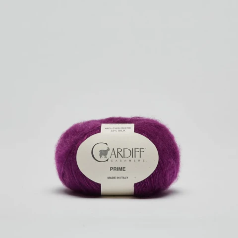 Włóczka Cardiff Prime 161 / jasper / śliwka