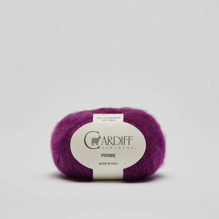 Włóczka Cardiff Prime 161 / jasper / śliwka