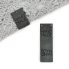 Zestaw metek altara premium "HAND MADE" / grafit / 60 x 20 mm / 5 szt.