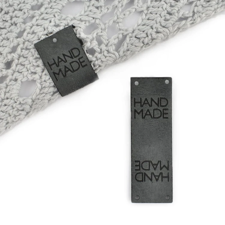Zestaw metek altara premium "HAND MADE" / grafit / 60 x 20 mm / 5 szt.