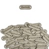 Metka nubuk "Handmade" / szary / 15 x 40 mm