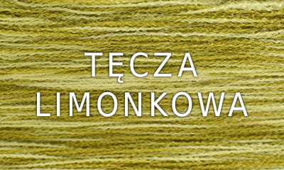 Nić tęcza limonkowa / szpula ~ 1.5 kg