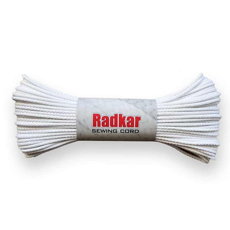 Sznurek bawełniany do szycia Radkar 5mm / 000 biel