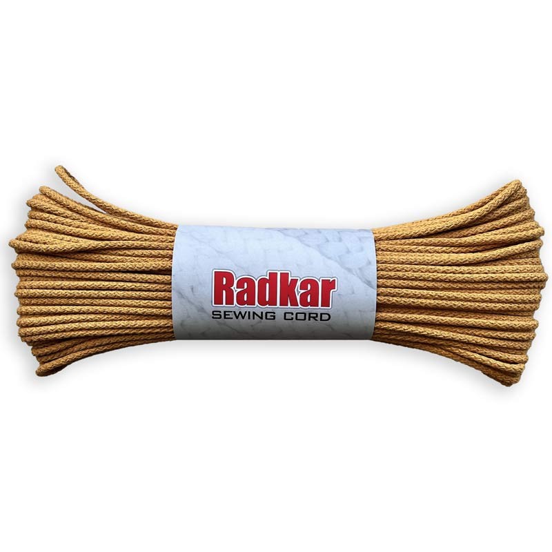 Sznurek bawełniany do szycia Radkar 5mm / 270 musztardowy