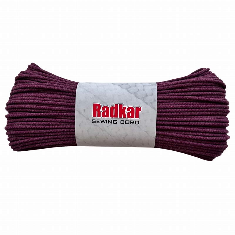 Sznurek bawełniany do szycia Radkar 5mm / 530 śliwkowy