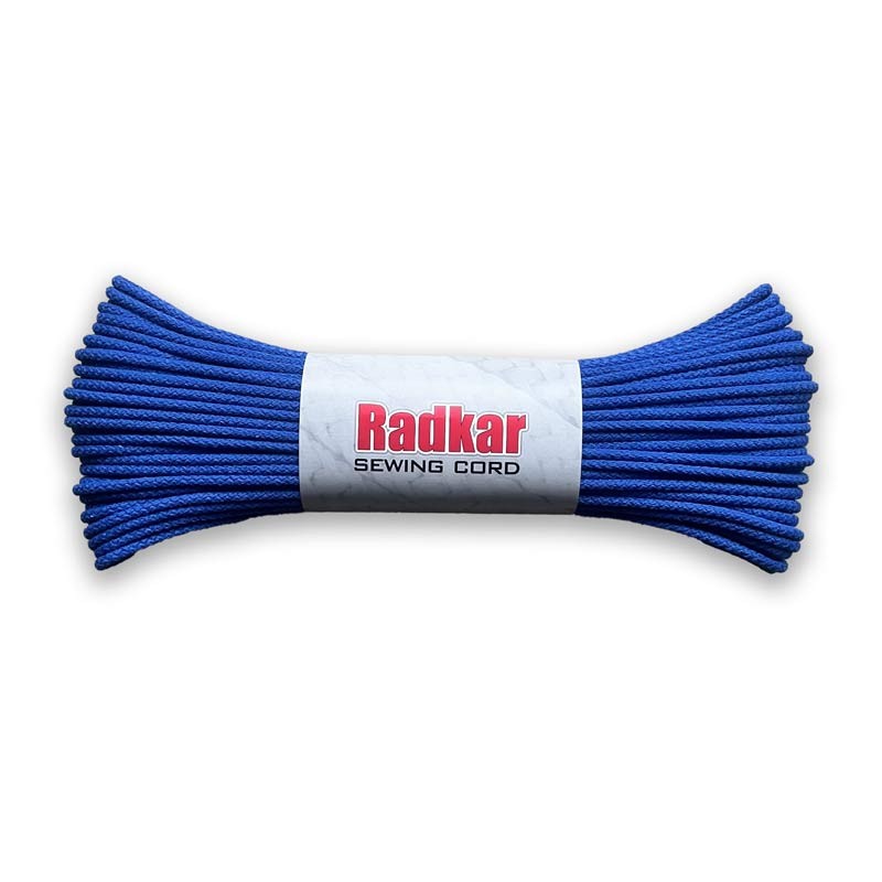 Sznurek bawełniany do szycia Radkar 5mm / 490 chabrowy