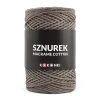 Sznurek Macrame Cotton by KOKONKI 2mm / rolka 200m / cappuccino (wiązany)