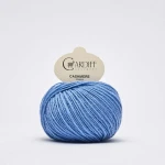 Włóczka Cardiff Cashmere Classic 720 / luis / niebieski 