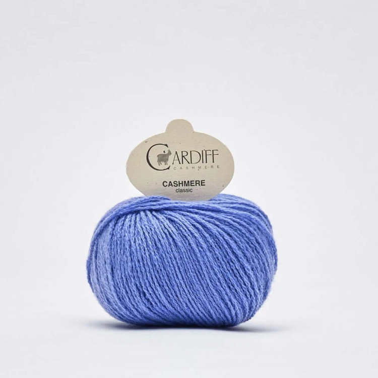 Włóczka Cardiff Cashmere Classic 588 / persian / niezapominajka