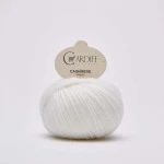 Włóczka Cardiff Cashmere Classic 623 / candido  / biel