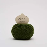 Włóczka Cardiff Cashmere Classic 579 / memphis  / ciemna zieleń