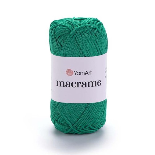 Sznurek poliestrowy YarnArt Macrame 1.5 mm 168 / szmaragd