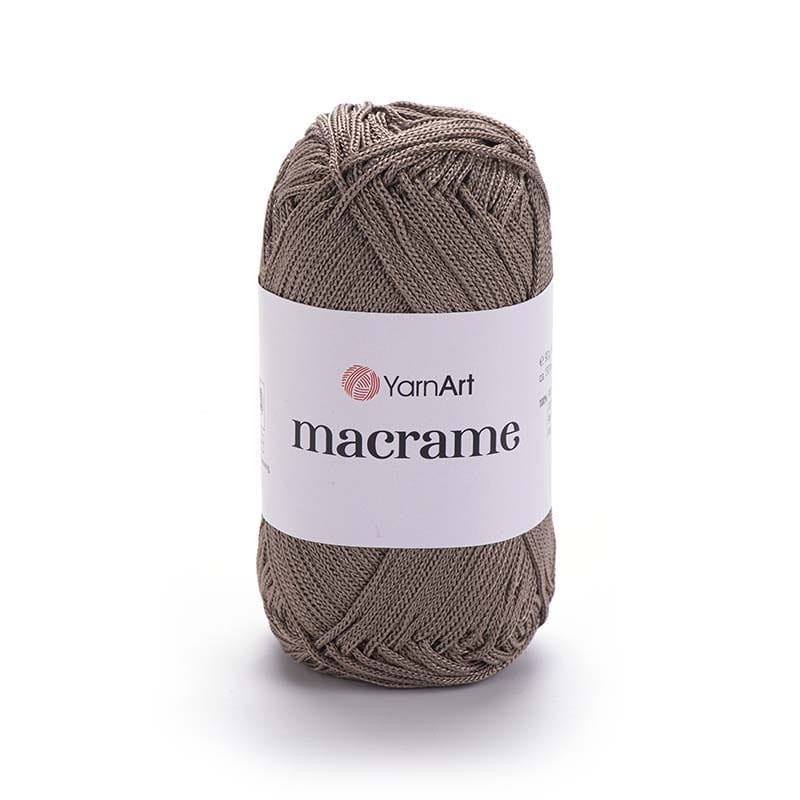 Sznurek poliestrowy YarnArt Macrame 1.5 mm 170 / chłodny brąz
