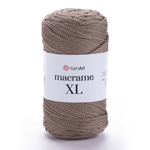 Sznurek poliestrowy YarnArt Macrame XL 3mm 170 / chłodny brąz