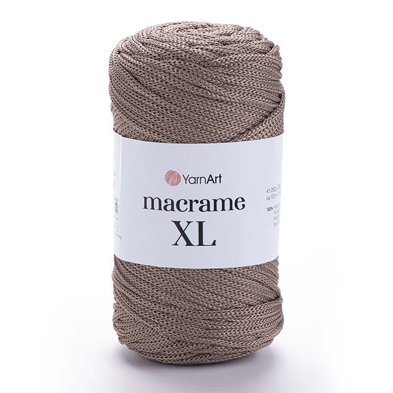Sznurek poliestrowy YarnArt Macrame XL 3mm 170 / chłodny brąz