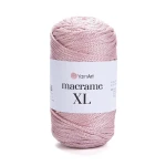 Sznurek poliestrowy YarnArt Macrame XL 3mm 171 / pastelowy róż