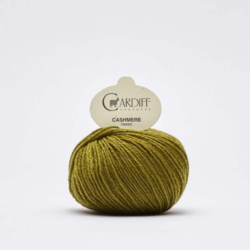 Włóczka Cardiff Cashmere Classic 570 / yatay / kiwi