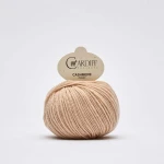 Włóczka Cardiff Cashmere Classic 596 / saki /  migdał