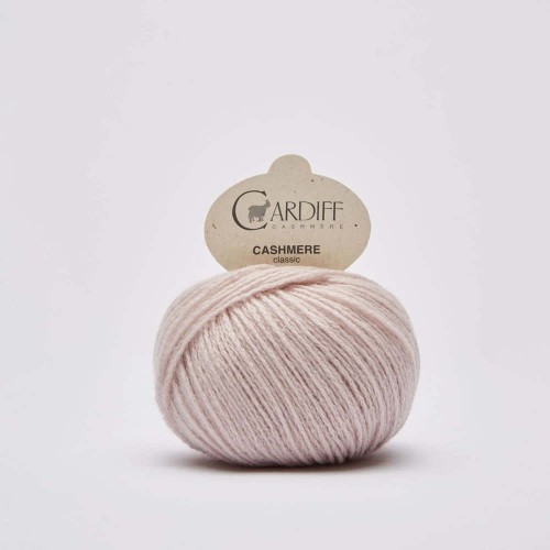 Włóczka Cardiff Cashmere Classic 687 / zen / blady róż
