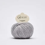Włóczka Cardiff Cashmere Classic 685 / pomice / szary melanż