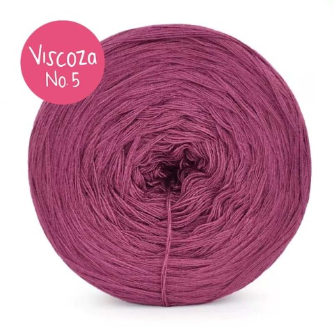 Włóczka KOKONKI Visco no. 5 - lody porzeczkowe / 5 nitek / 400 m / 125 g - GOTOWY