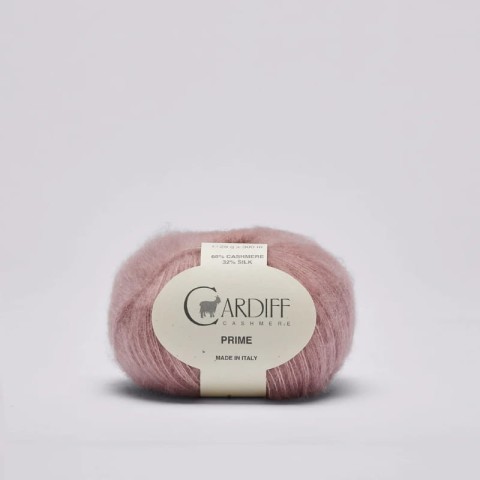 Włóczka Cardiff Prime 106 / muji / brudny róż
