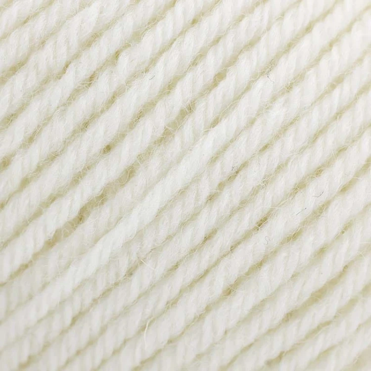 Włóczka Gabo Wool Fine Peruvian Wool 8873 / naturalna biel