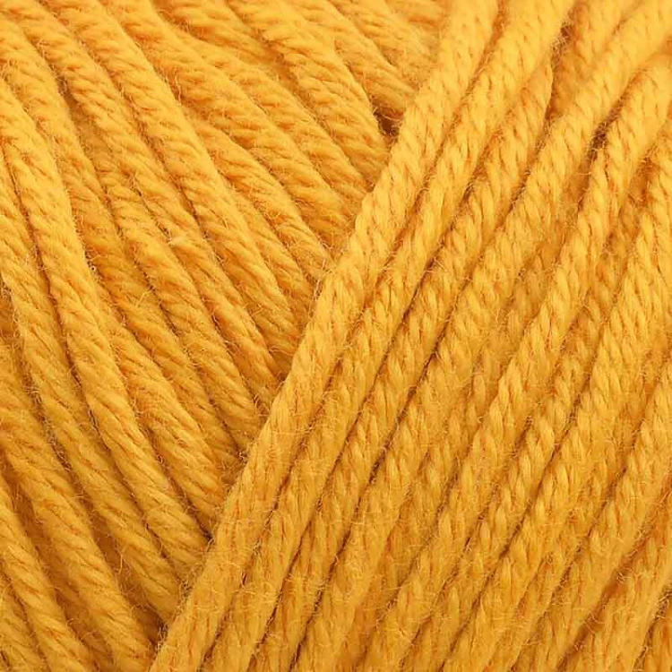Włóczka Gazzal Organic Baby Cotton 447 / kurkuma