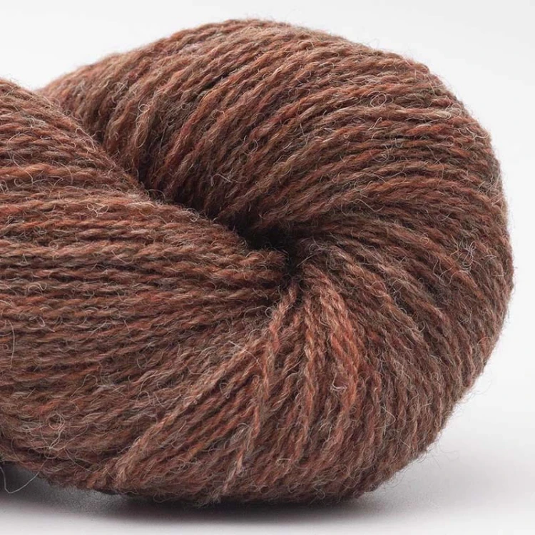 Włóczka BC Garn Bio Shetland 63 / rdzawy tweed