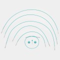 Żyłka KnitPro Mindful 360° do drutów wymiennych / obrotowa / miętowa