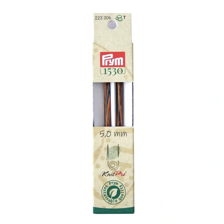 Druty do wymiennych żyłek PRYM KnitPro Natural - drewniane
