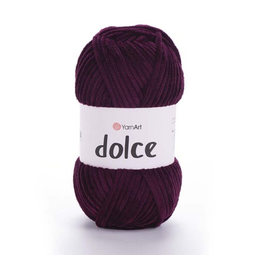 Włóczka YarnArt Dolce 780 / ciemna śliwka