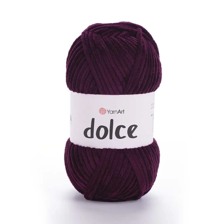 Włóczka YarnArt Dolce 780 / ciemna śliwka