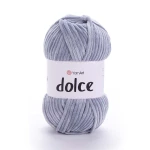 Włóczka YarnArt Dolce 782 / jasny szary