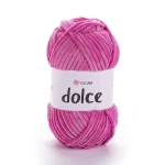 Włóczka YarnArt Dolce 795 / różowa pantera