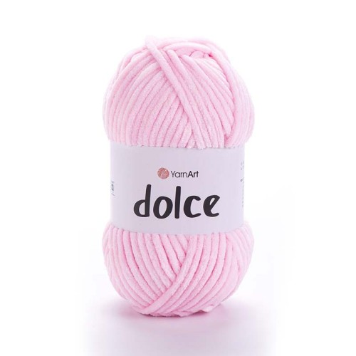 Włóczka YarnArt Dolce 796 / średni róż
