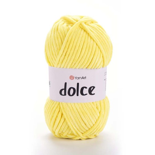 Włóczka YarnArt Dolce 851 / cytrynowy