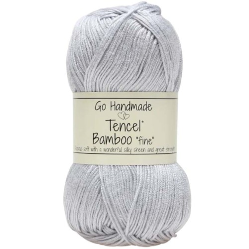 Włóczka Go Handmade Tencel Bamboo "fine" 17384 / jasny niebieski