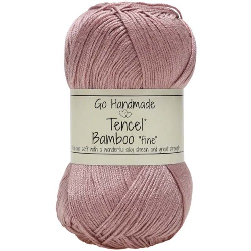 Włóczka Go Handmade Tencel Bamboo "fine" 17385 / jasna lawenda
